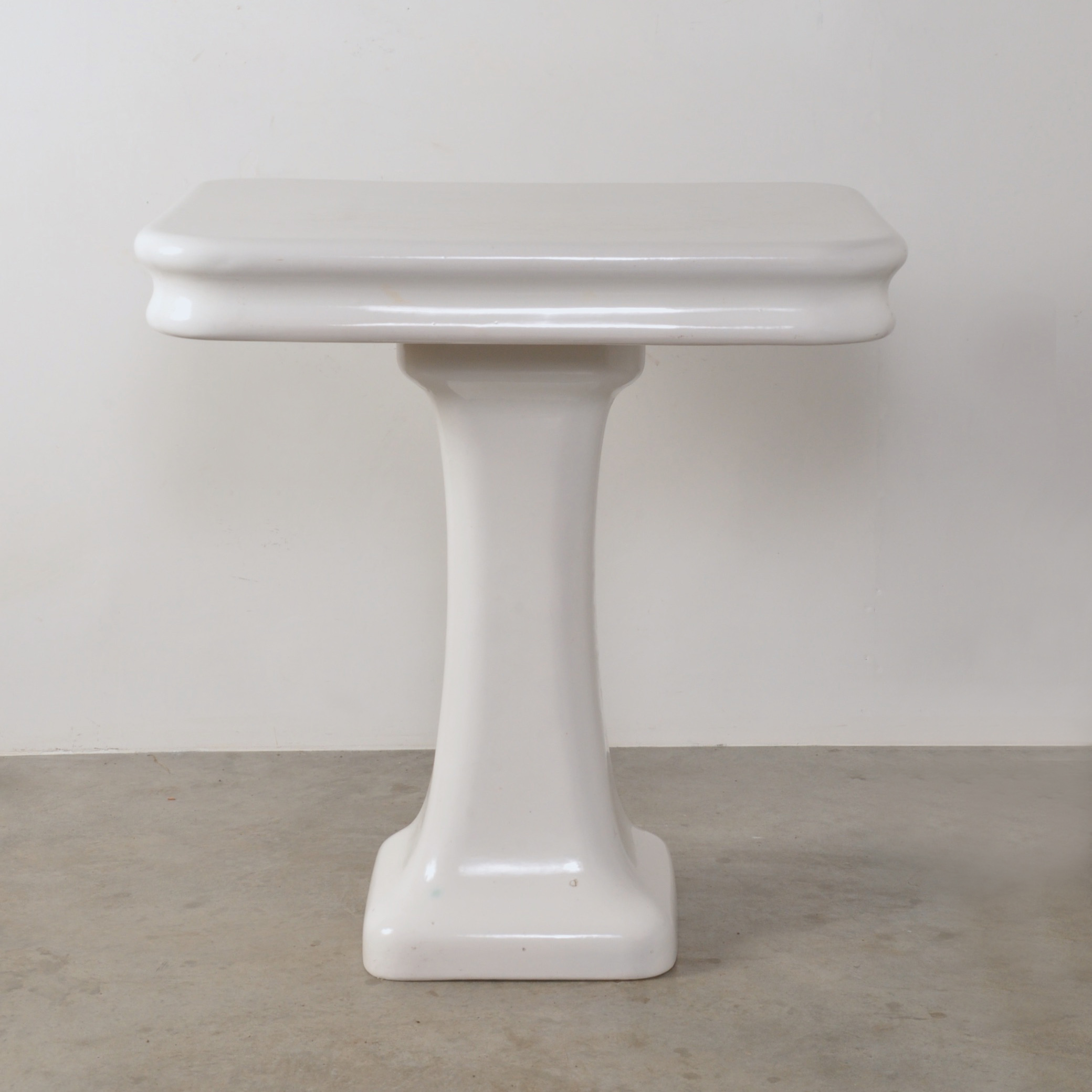 Glazed Ceramic Table, Switzerland Circa 1920 Image