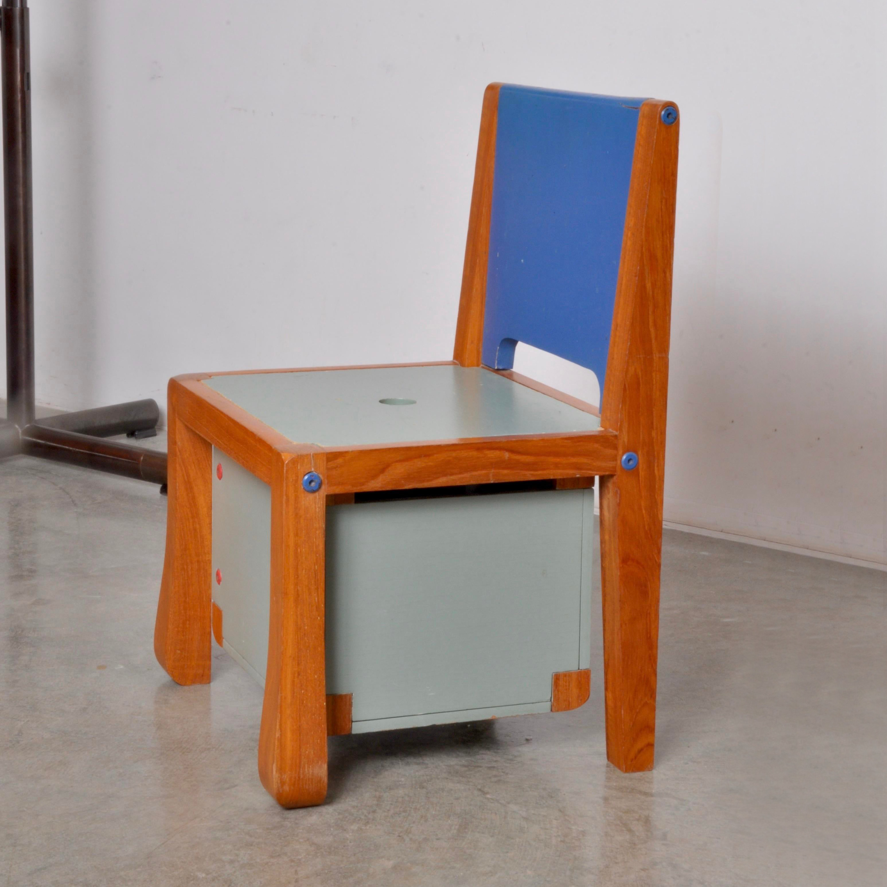 Child Chair and Stool, Netherlands, 1960s Image