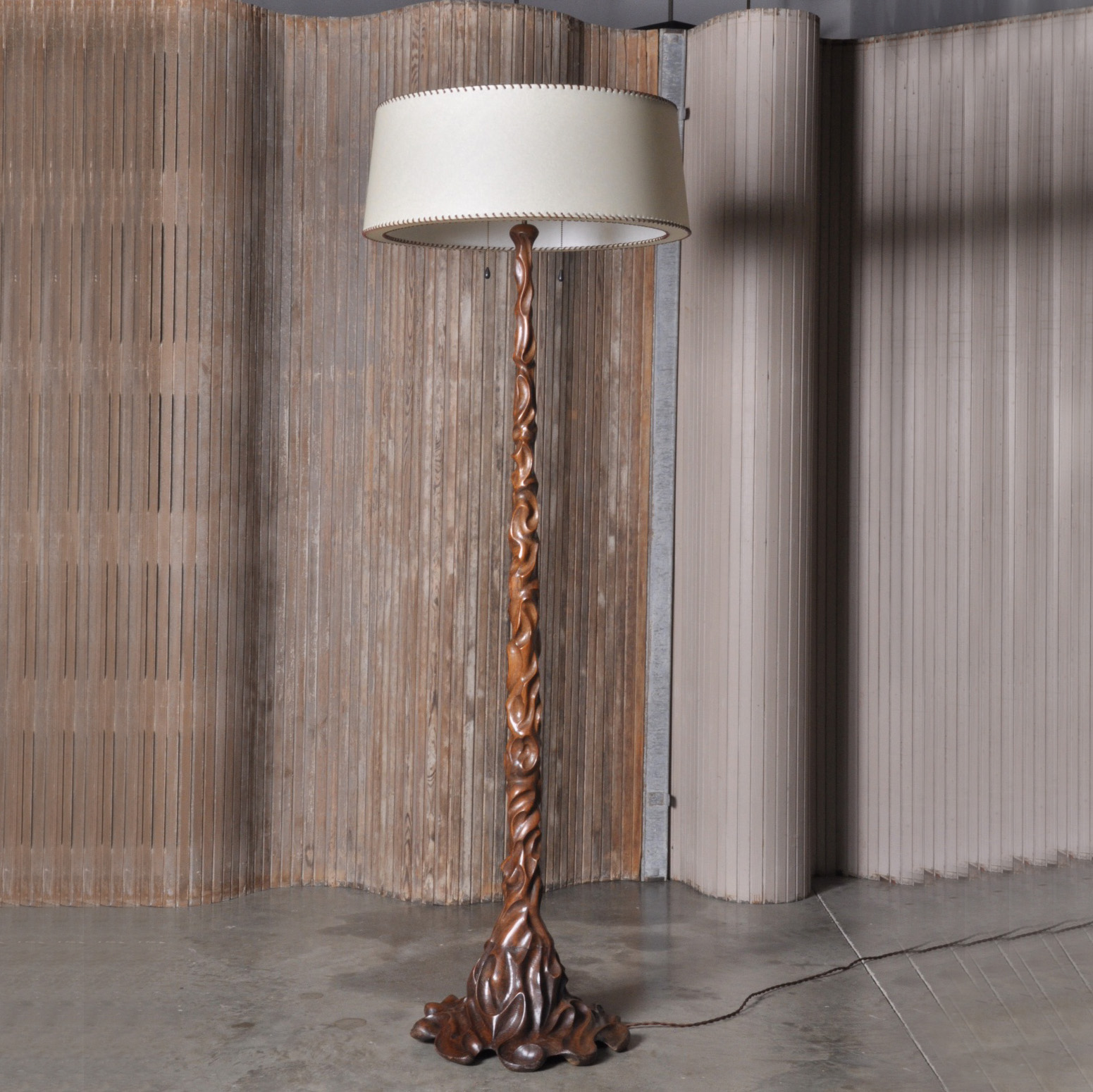 Black Forest Floor Lamp, Switzerland 1920s Image