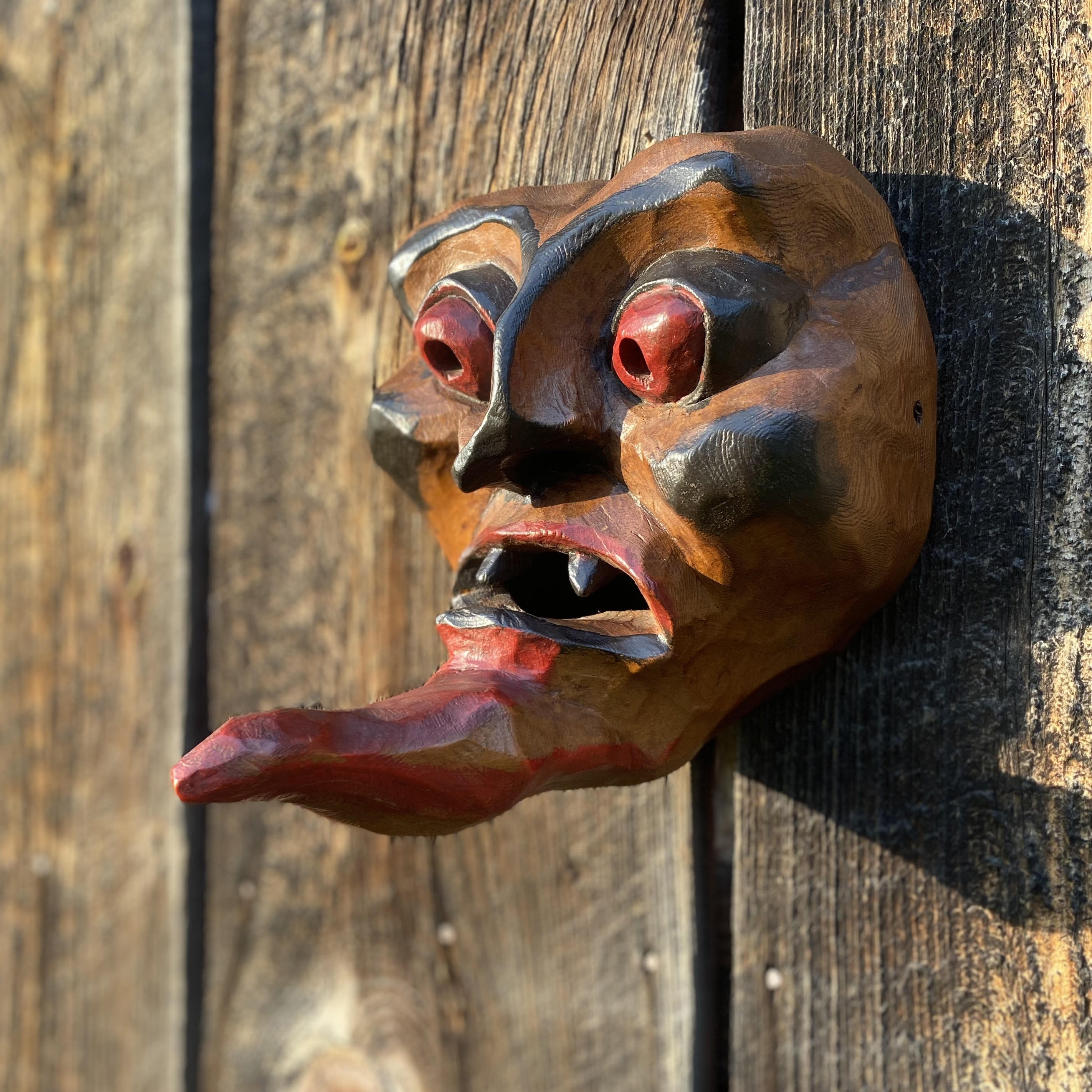 Carnival Mask, Ahrntal, Switzerland 1964 Image