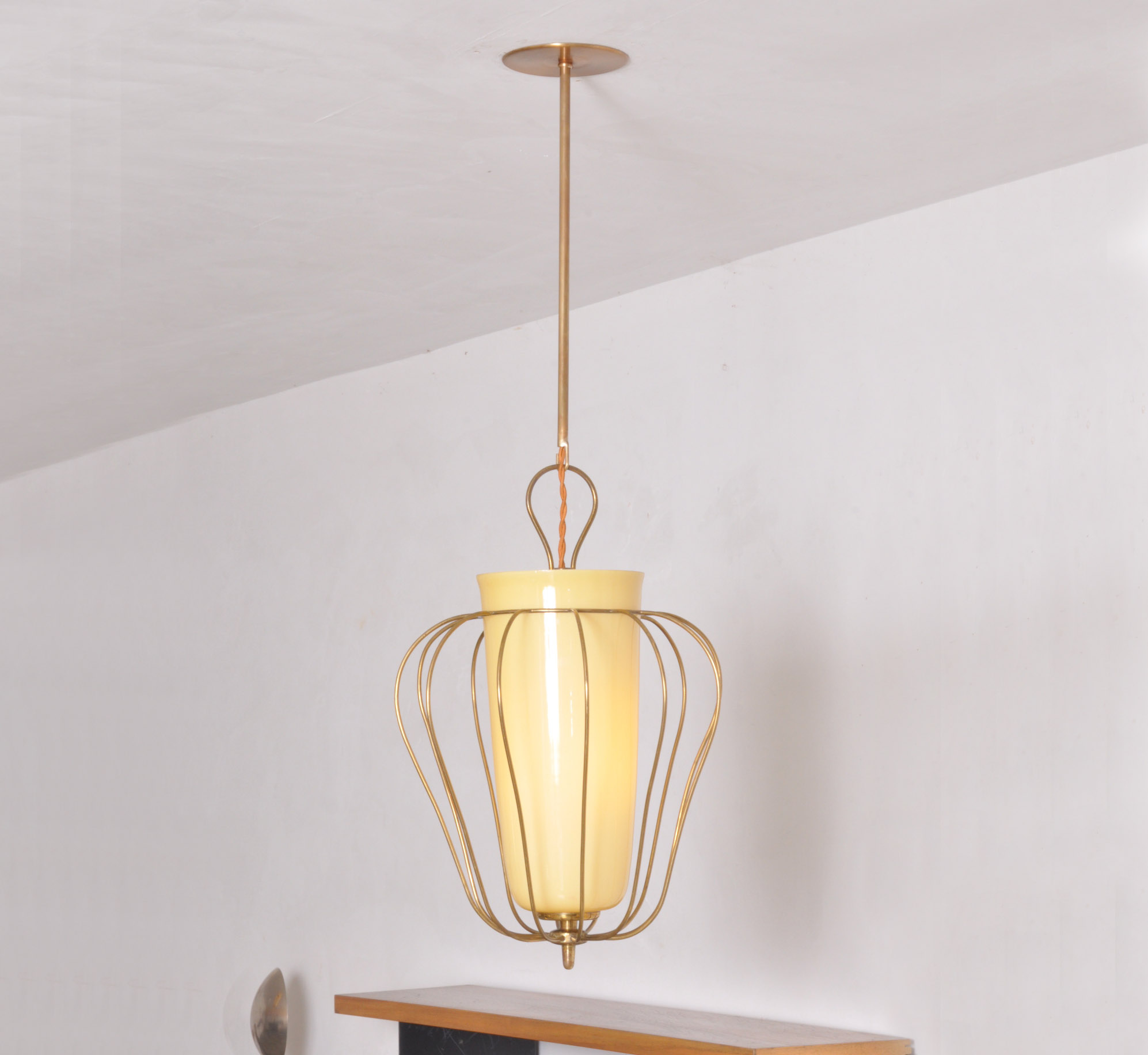 Pair of 1950s Pendant Lamps Image