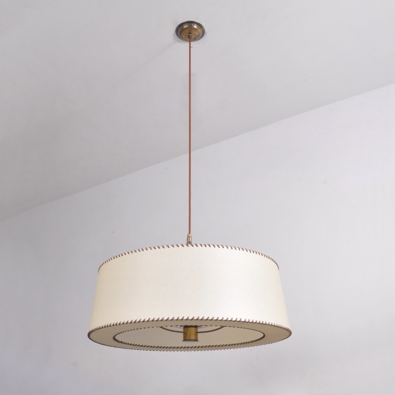Alfred Muller Suspension Lamp, Switzerland 1940s Image