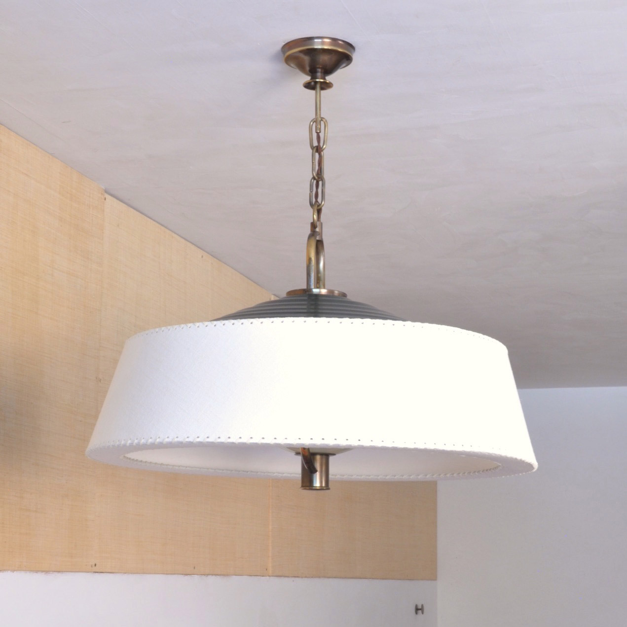 Large AMBA Pendant, Switzerland 1940s Image